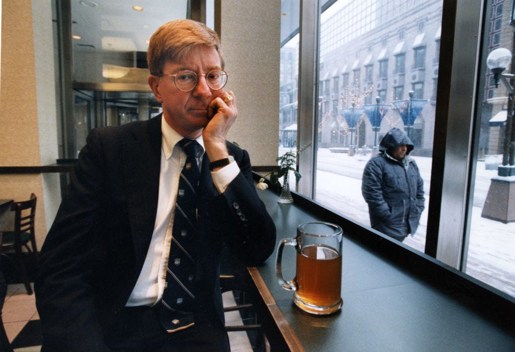 George Will Stands Against Vehemence