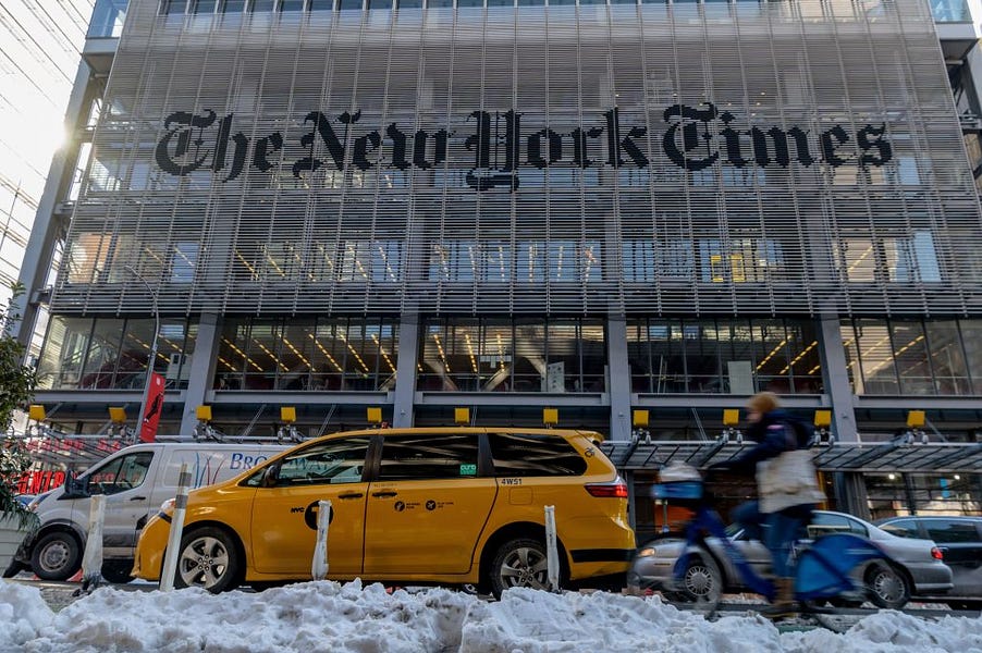 A Critique Of Yesterday's New York Times Article About Substack