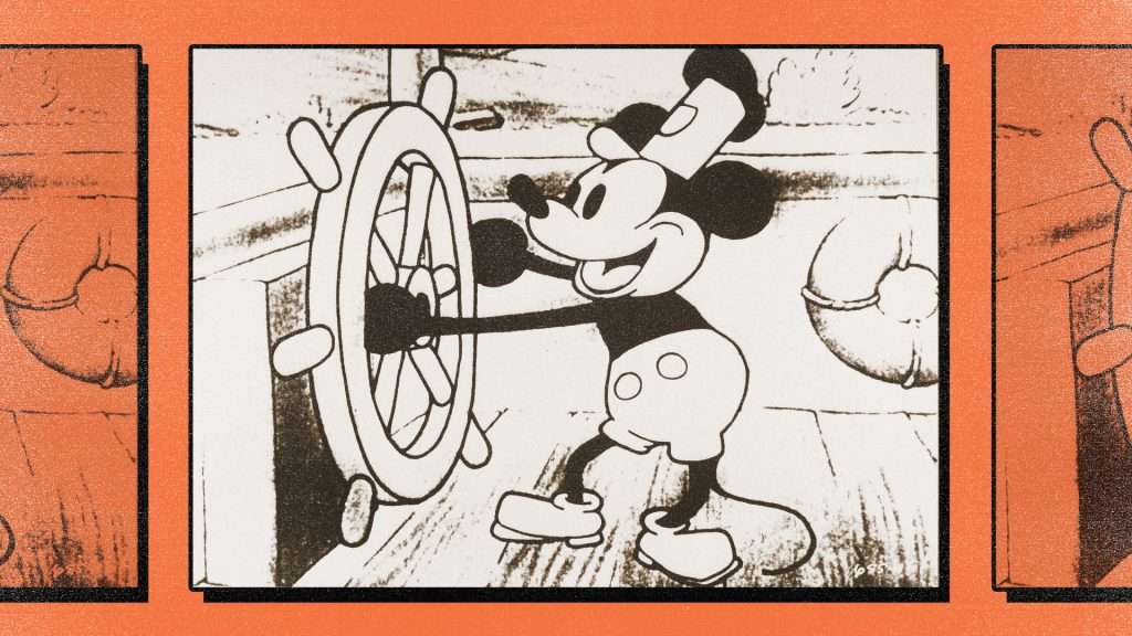 Mickey Mouse is now in the public domain. Well, sort of.