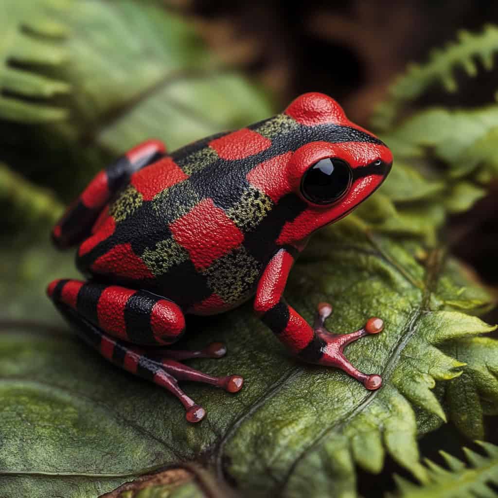 Scientists Discover Incredibly Rare Plaid Poison Dart Frog in Suriname | Moss and Fog