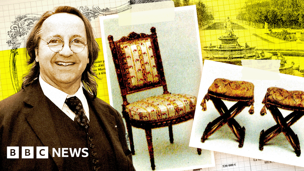 The furniture fraud who hoodwinked the Palace of Versailles - BBC News