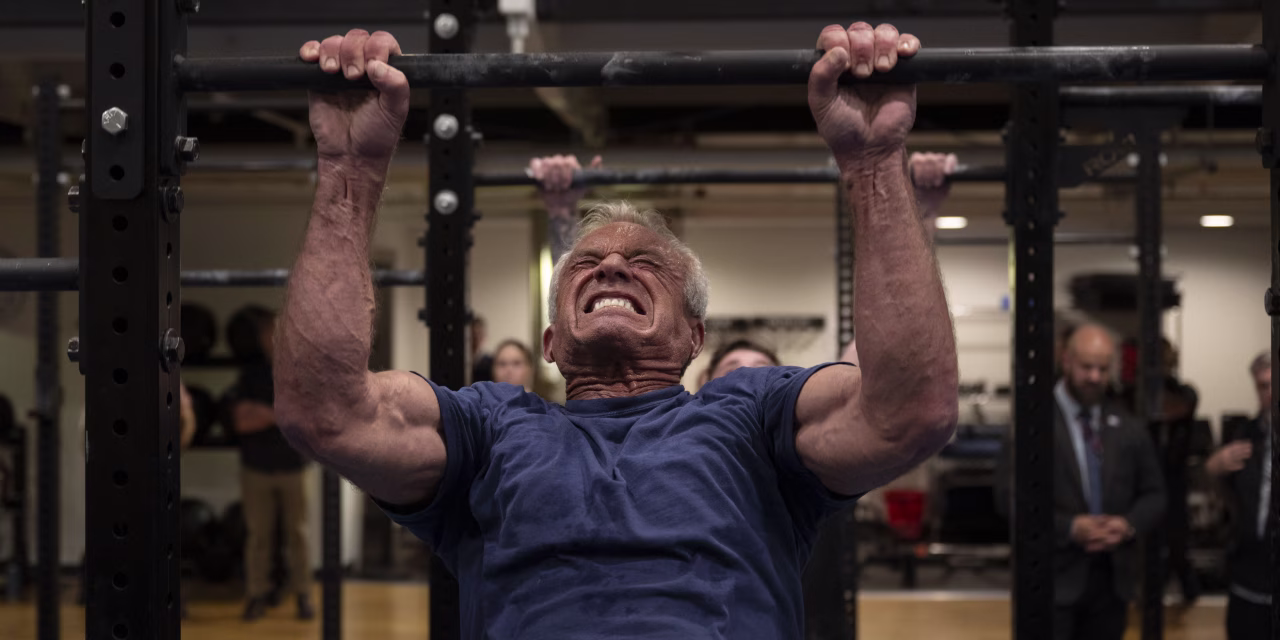 Another Controversial Stance From RFK Jr: Working Out in Jeans
