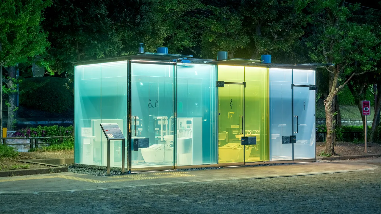 Transparent Toilets Take Tokyo’s Culture of Hygiene to the Next Level