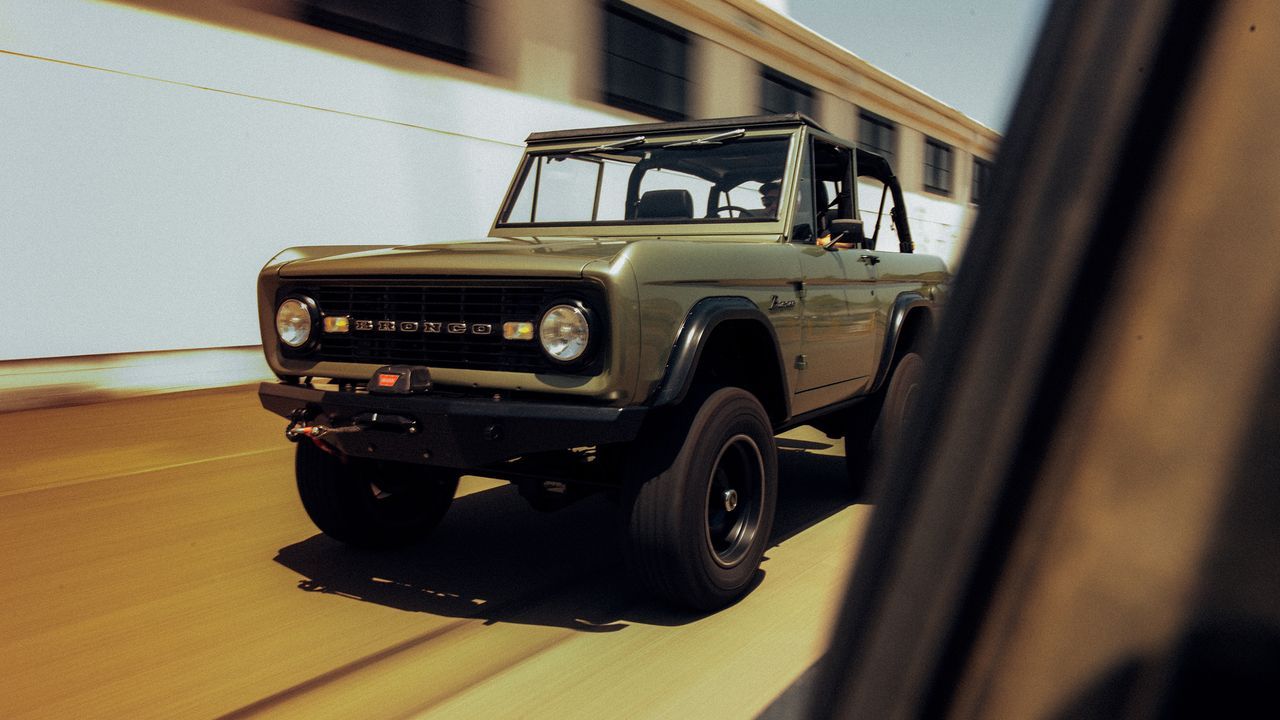 Your First Electric Car Could Be a Vintage Ford Bronco