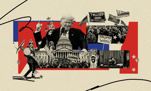 ‘Terrifying for American democracy’: is Trump planning for a 2024 coup?