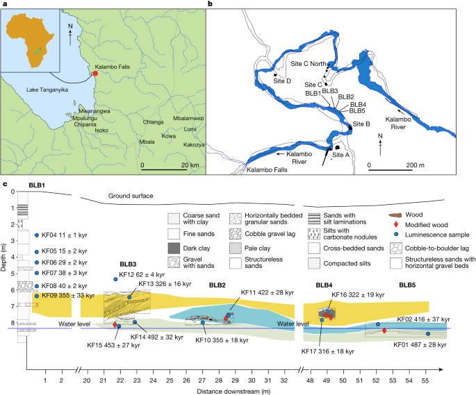 Evidence for the earliest structural use of wood at least 476,000 years ago - Nature