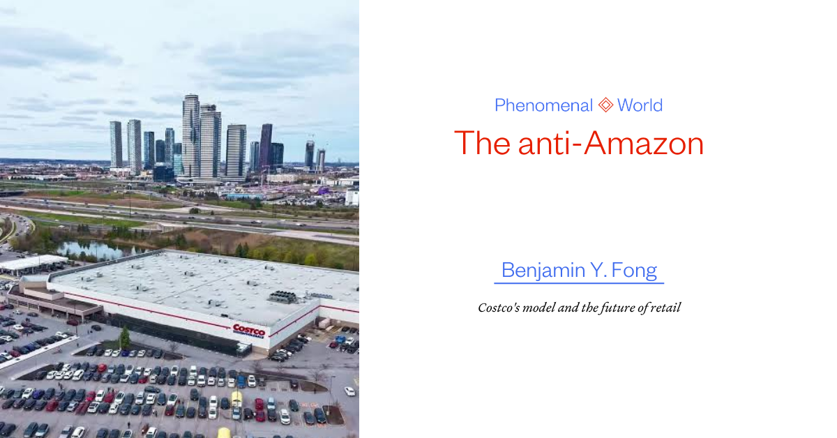 Benjamin Fong | The Anti-Amazon