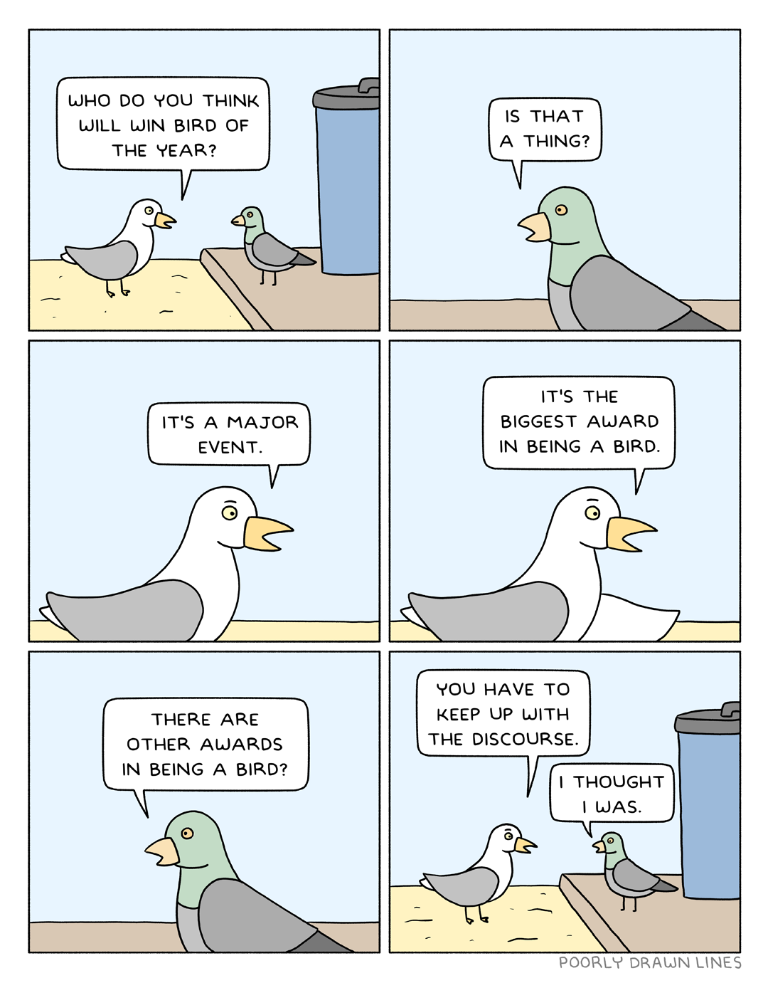 Bird of the Year | Poorly Drawn Lines