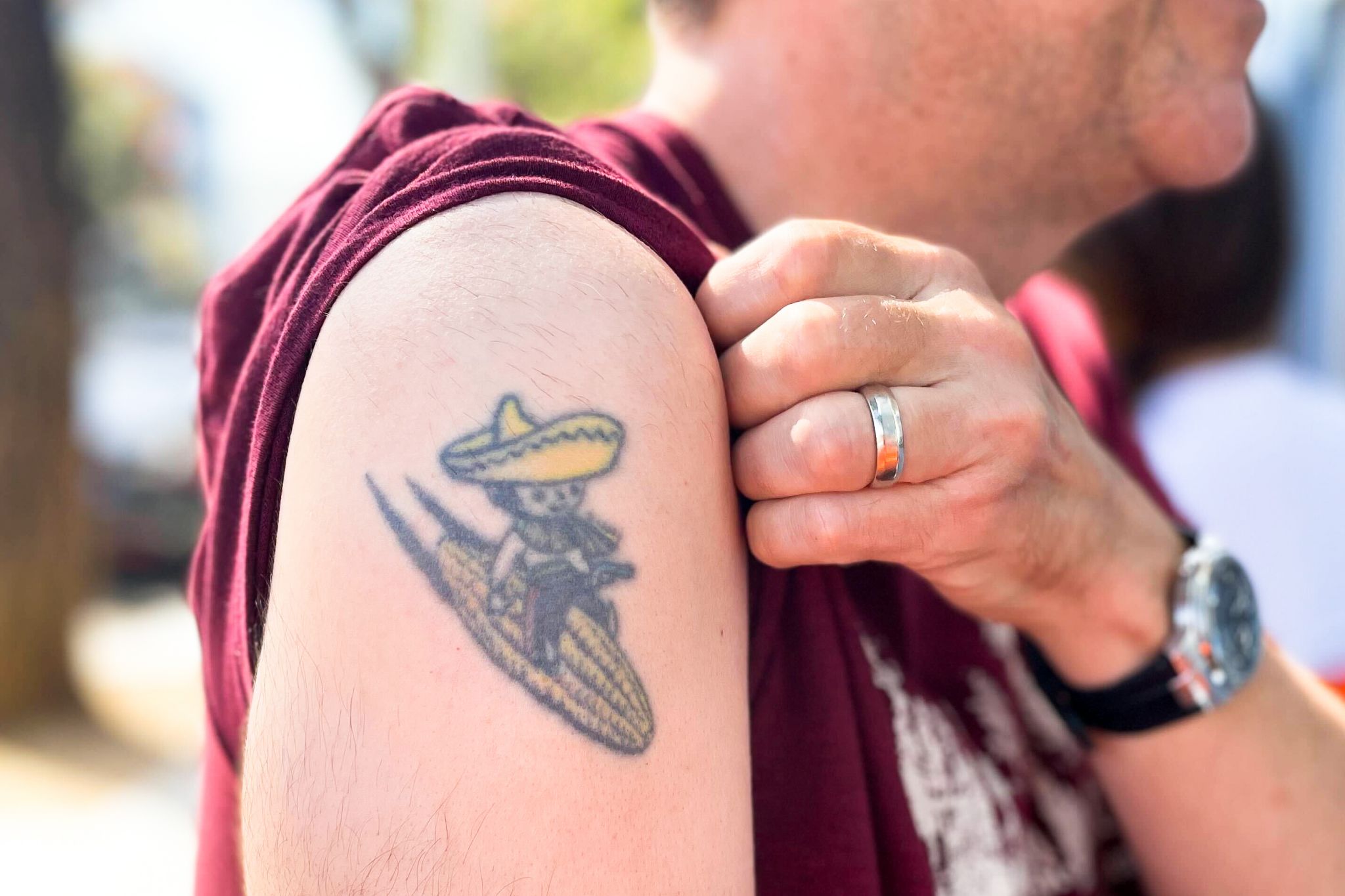 22 years ago, they got a tattoo and free Mexican food for life