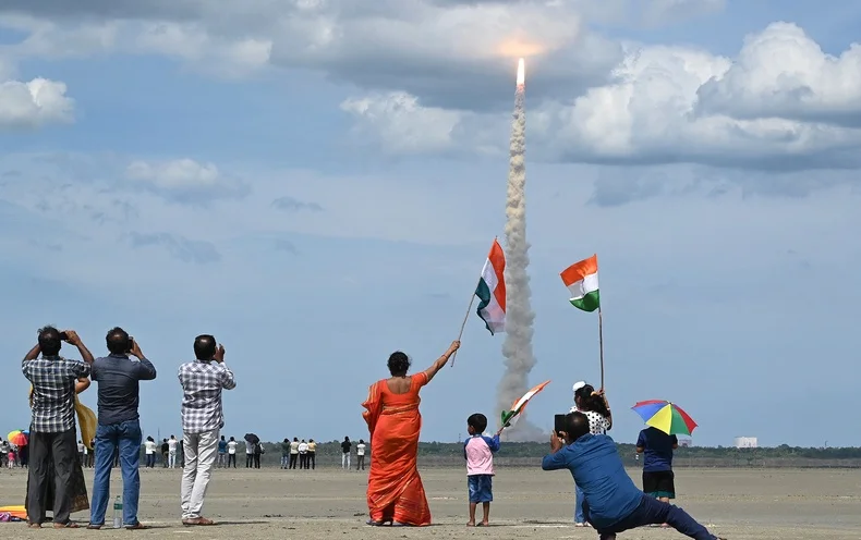 Chandrayaan-3 Makes Historic Touchdown on the Moon