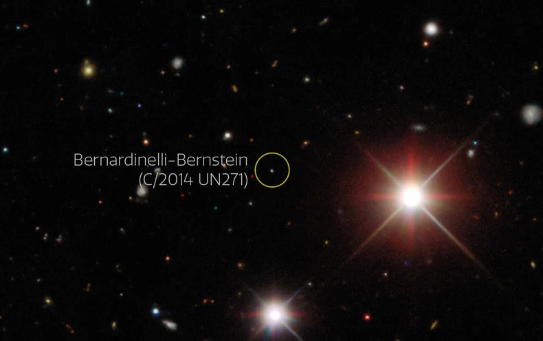 Astronomers Thrill at Giant Comet Flying into Our Solar System