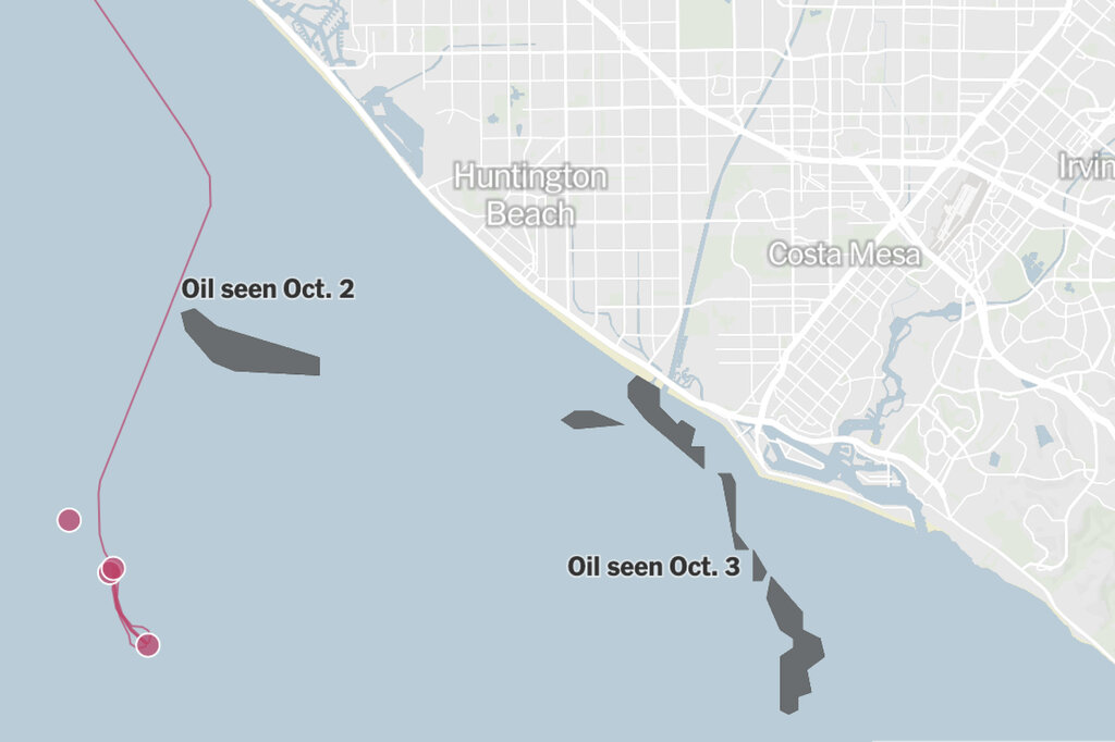 Mapping California’s Oil Spill: Aging Pipes Line the Coast
