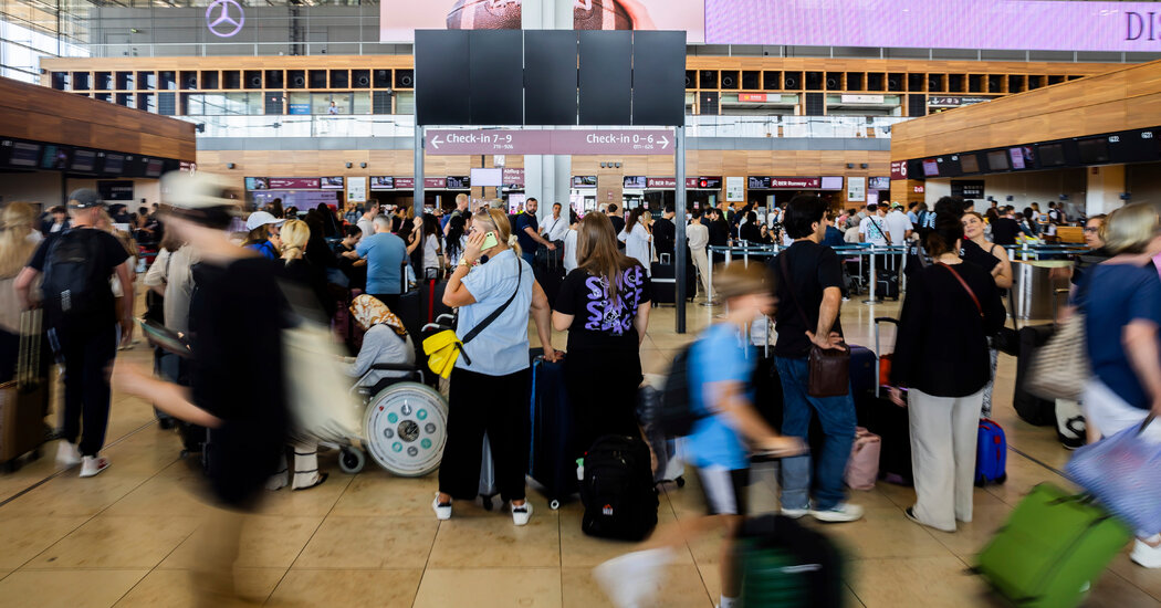 Live Updates: Global Tech Outage Grounds Flights and Hits Businesses