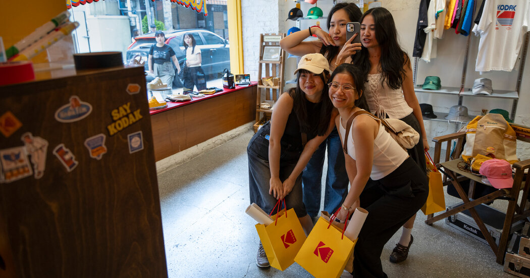Kodak, Once the Picture of a Dying Brand, Is Having a Moment