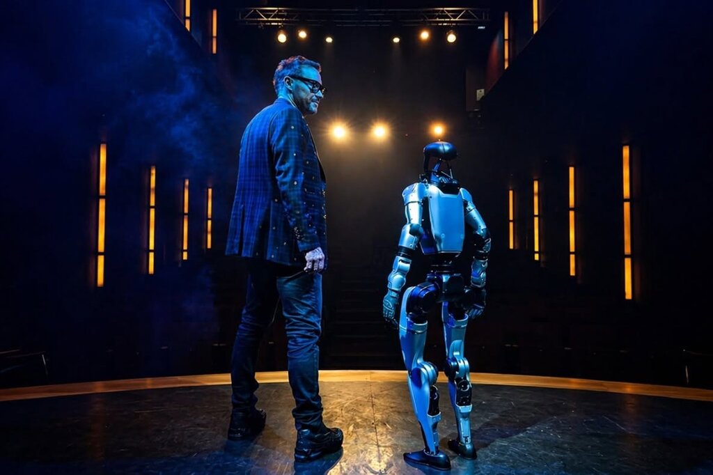 D4RYL, a Robot Magician, Is Rejected by an Elite Magic Club