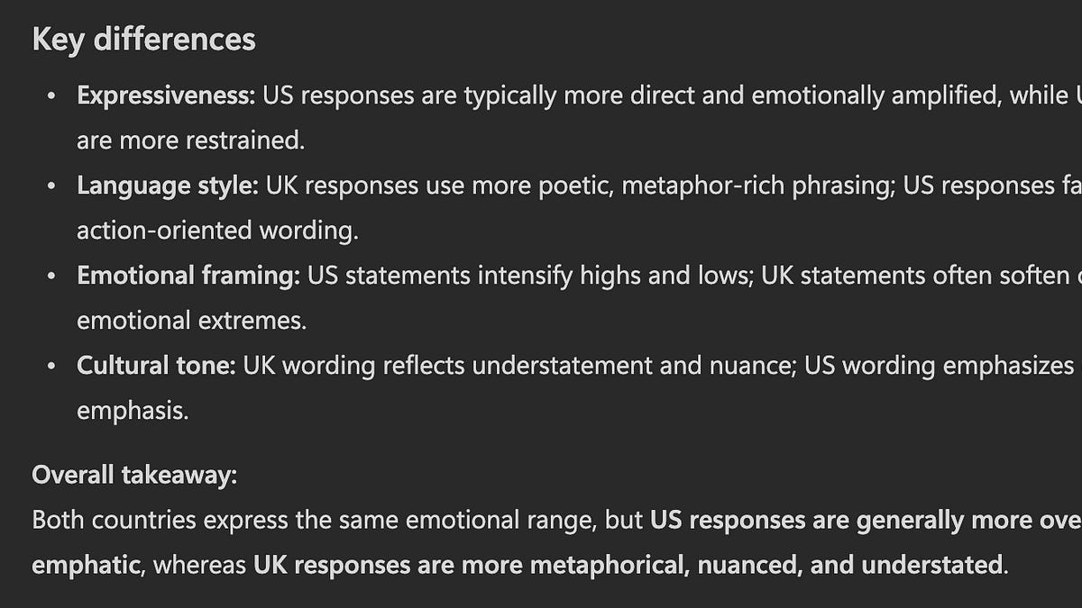Real signals or artificial stereotypes?