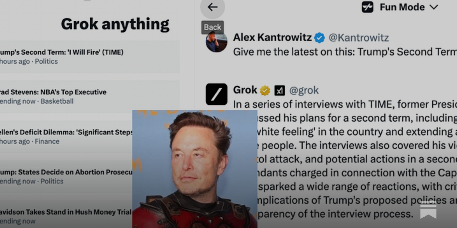 Elon Musk’s Plan For AI News