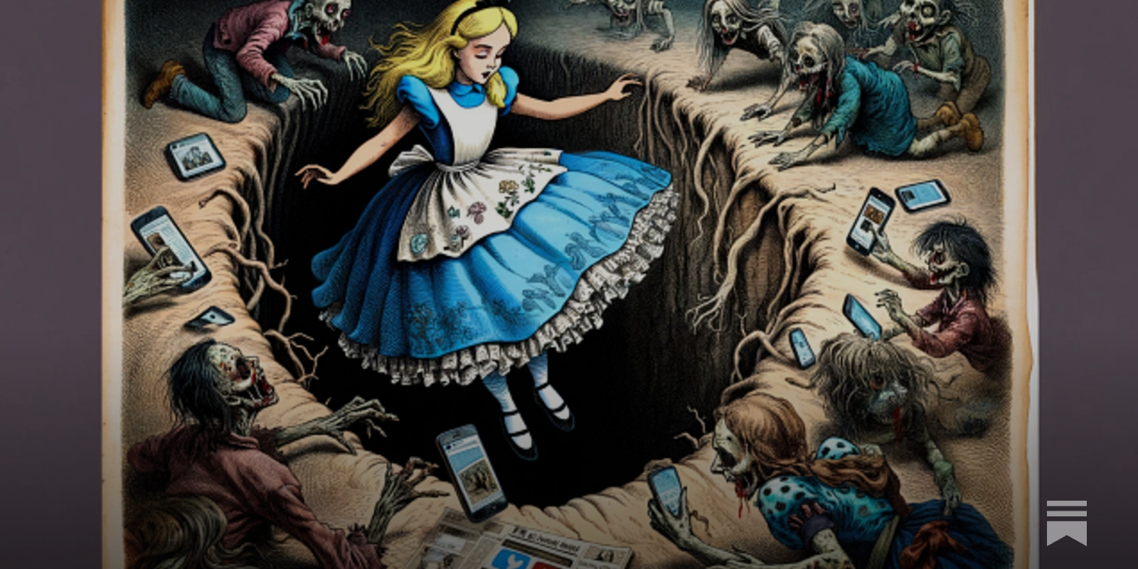 Rabbit-holes, zombies and platform pathologies
