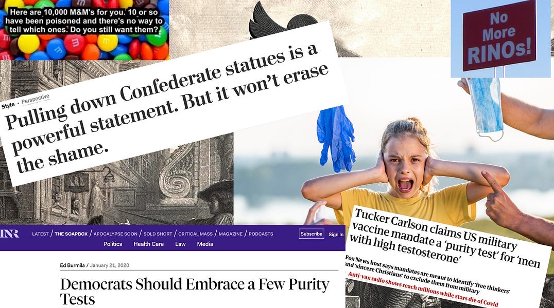 Purity, Sorcery, and Cancel Culture