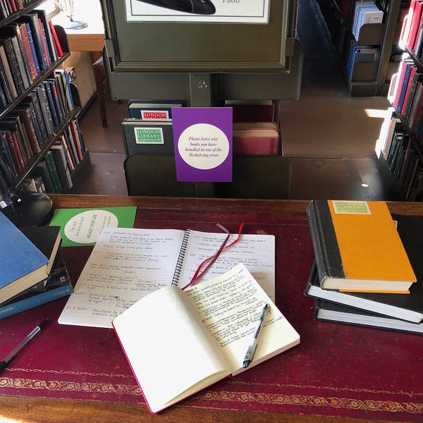 The Bluestocking: On Writing
