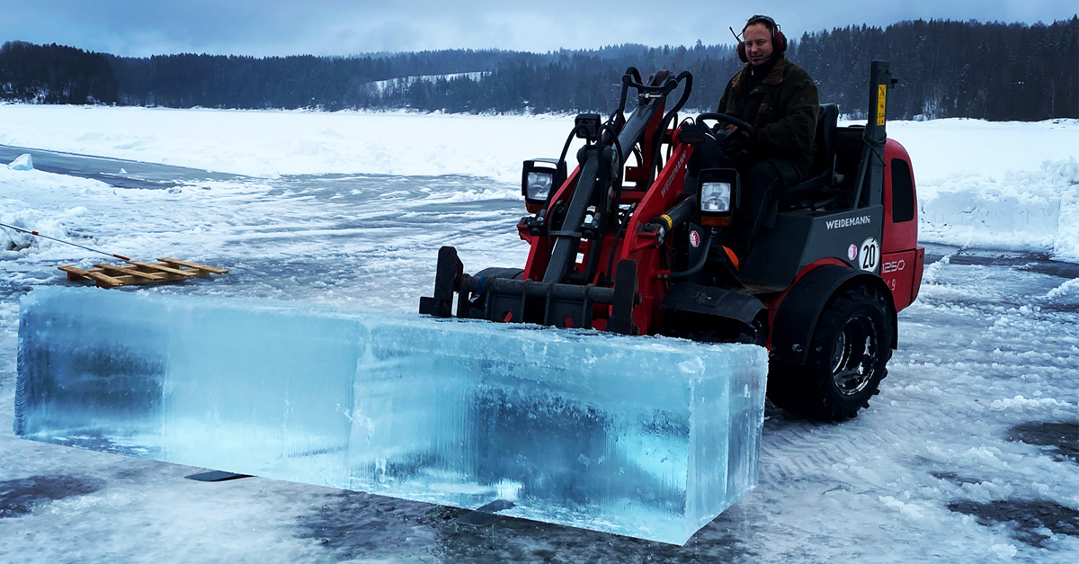 In Norway, Lake-Harvested Cocktail Ice Is an Old Business Making a Quiet Comeback