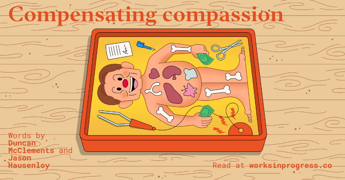 Compensating compassion - Works in Progress
