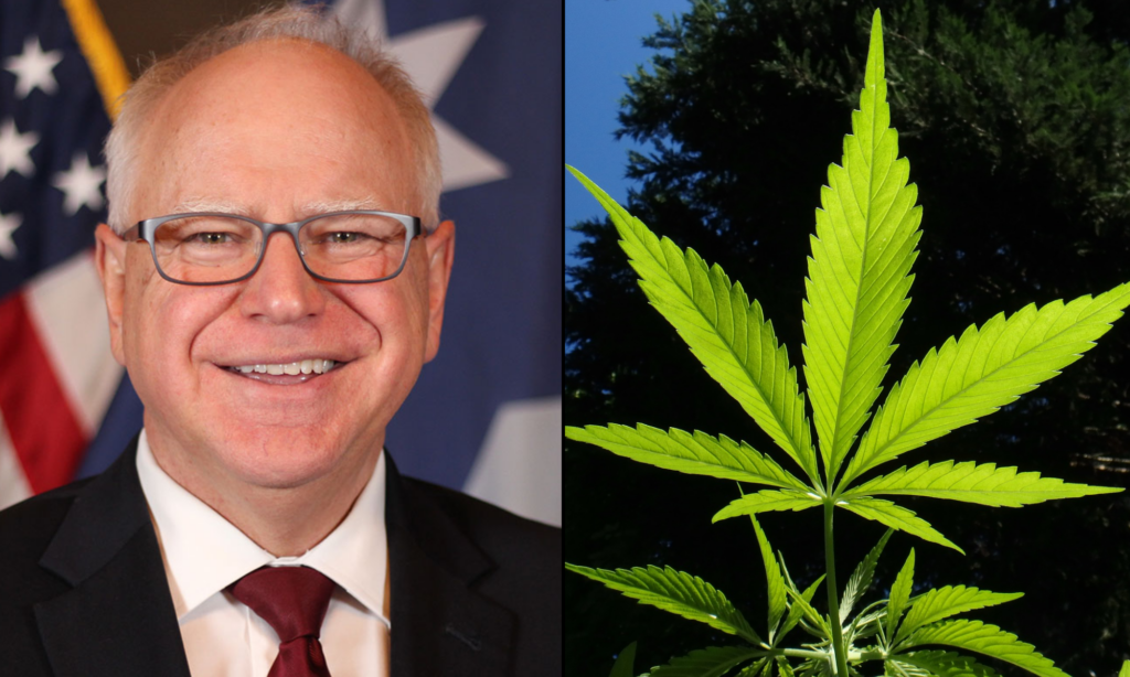 Where Vice Presidential Candidate Tim Walz Stands On Marijuana - Marijuana Moment
