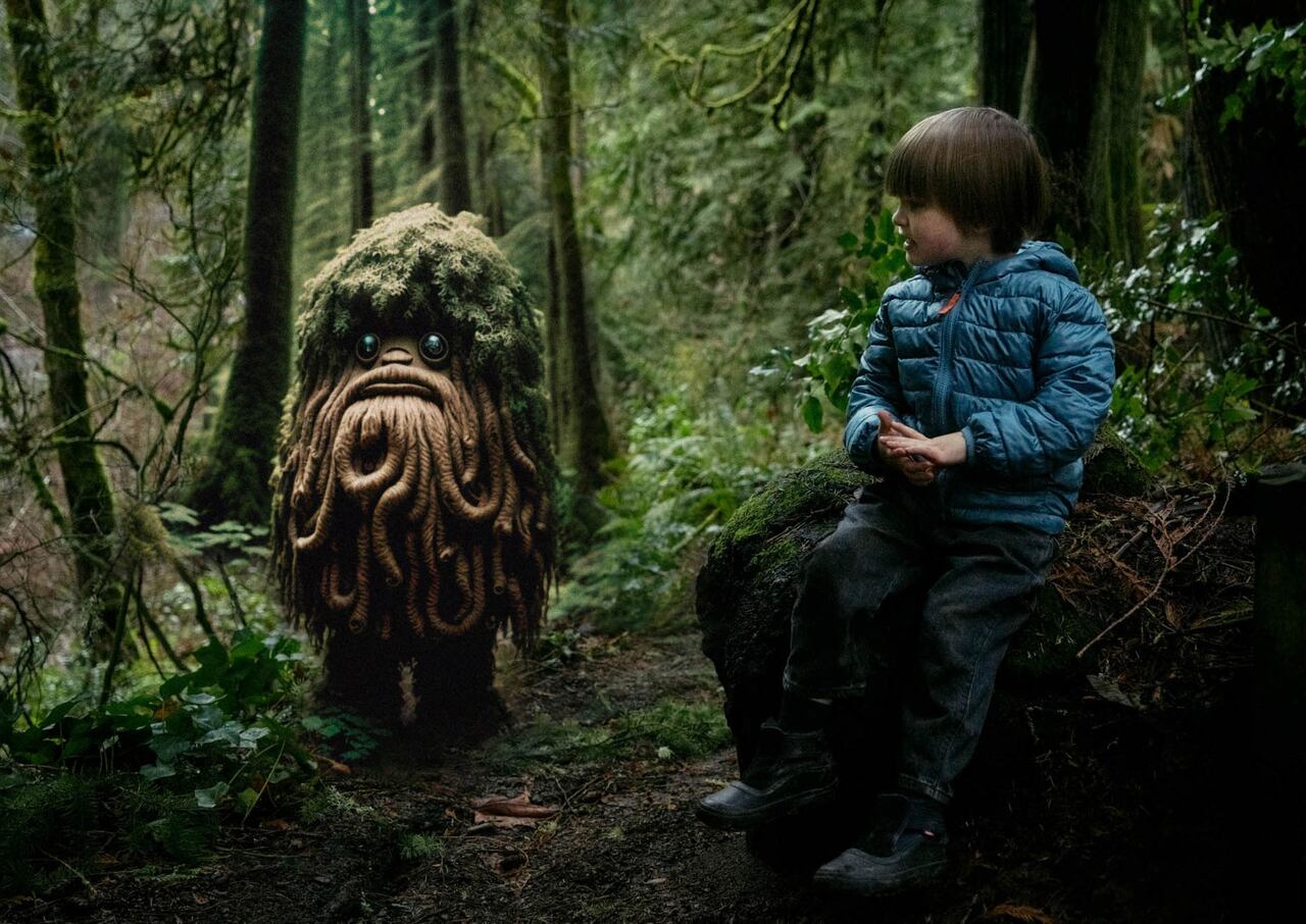 Portland dad uses AI to put fantastic creatures in family photos