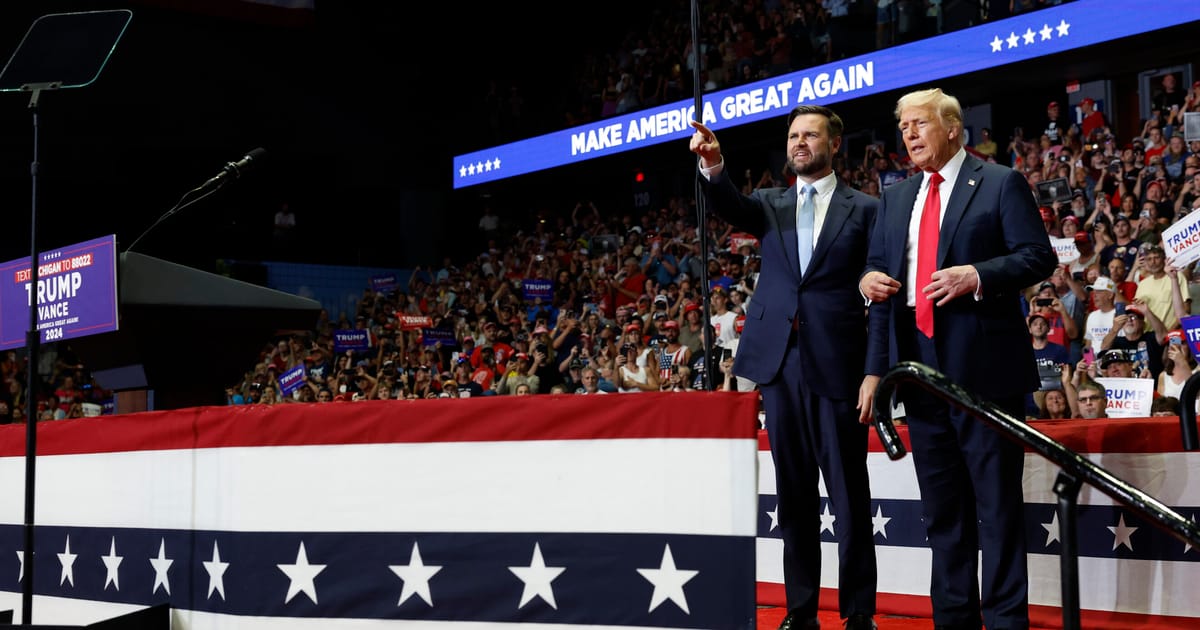 With Biden out, Vance may be the wrong pick for Trump