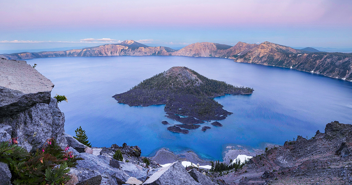 Mixing Is the Heartbeat of Deep Lakes. At Crater Lake, It’s Slowing Down. | Quanta Magazine