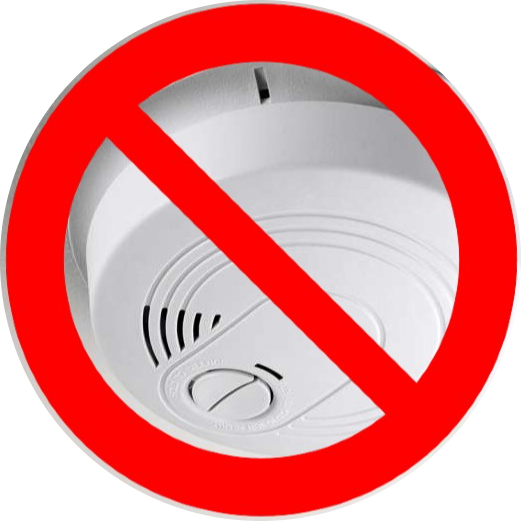 SAY NO TO SMOKE DETECTORS!!!